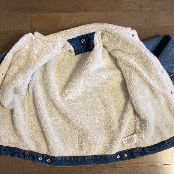 Gap Fleece Jeans Jacket - Picture 3 of 7